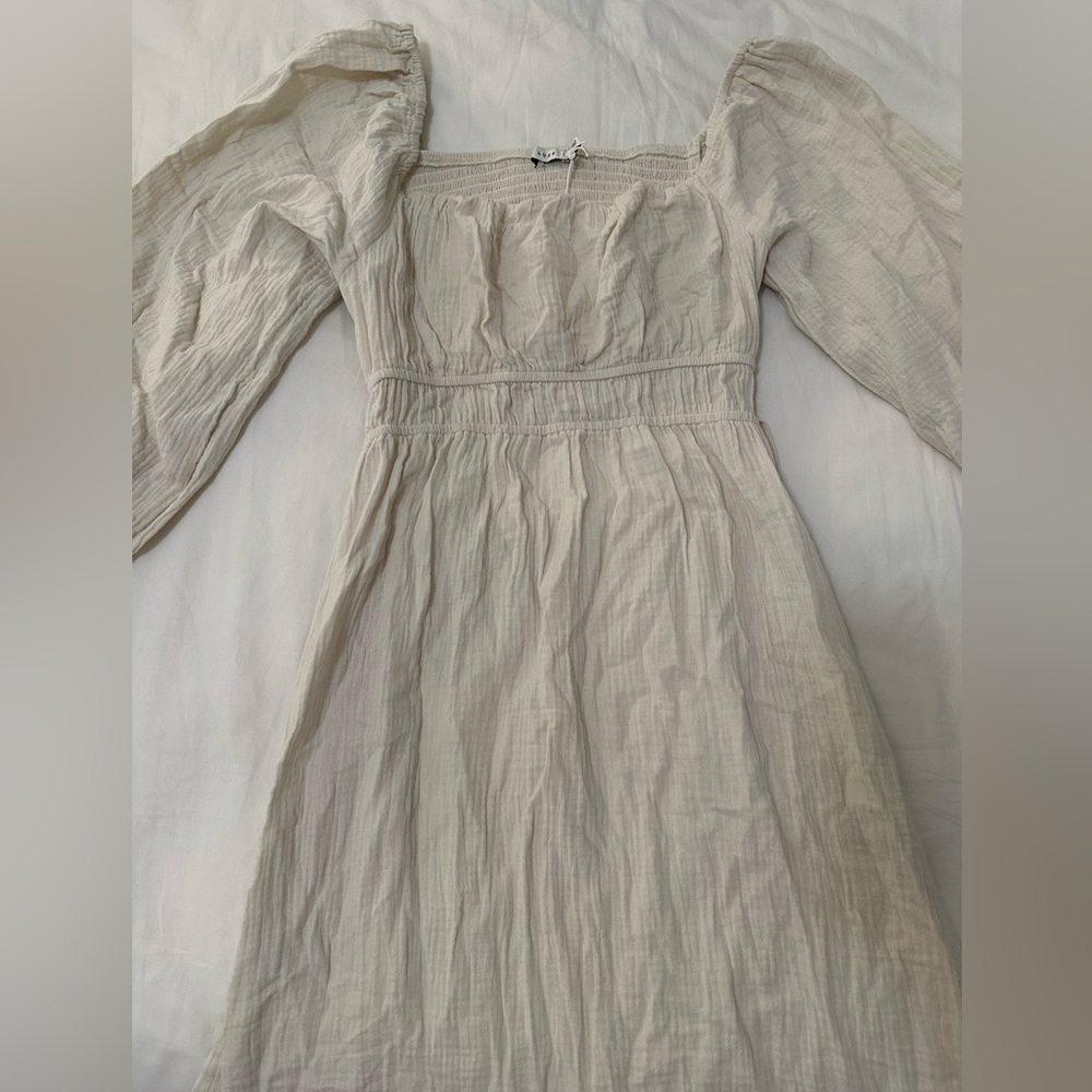 Lush Brand Gauze Midi Dress